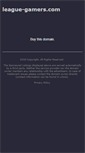 Mobile Screenshot of league-gamers.com